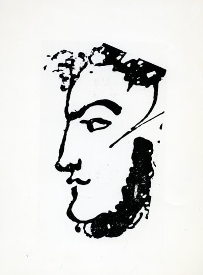 Portrait of Adam Mickiewicz by Alexander Pushkin